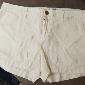 Pineapple Linen Shorts